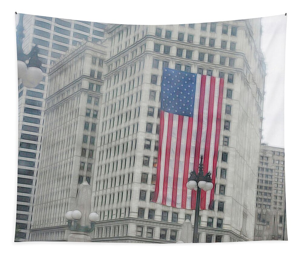 Patriotic Chicago - Tapestry