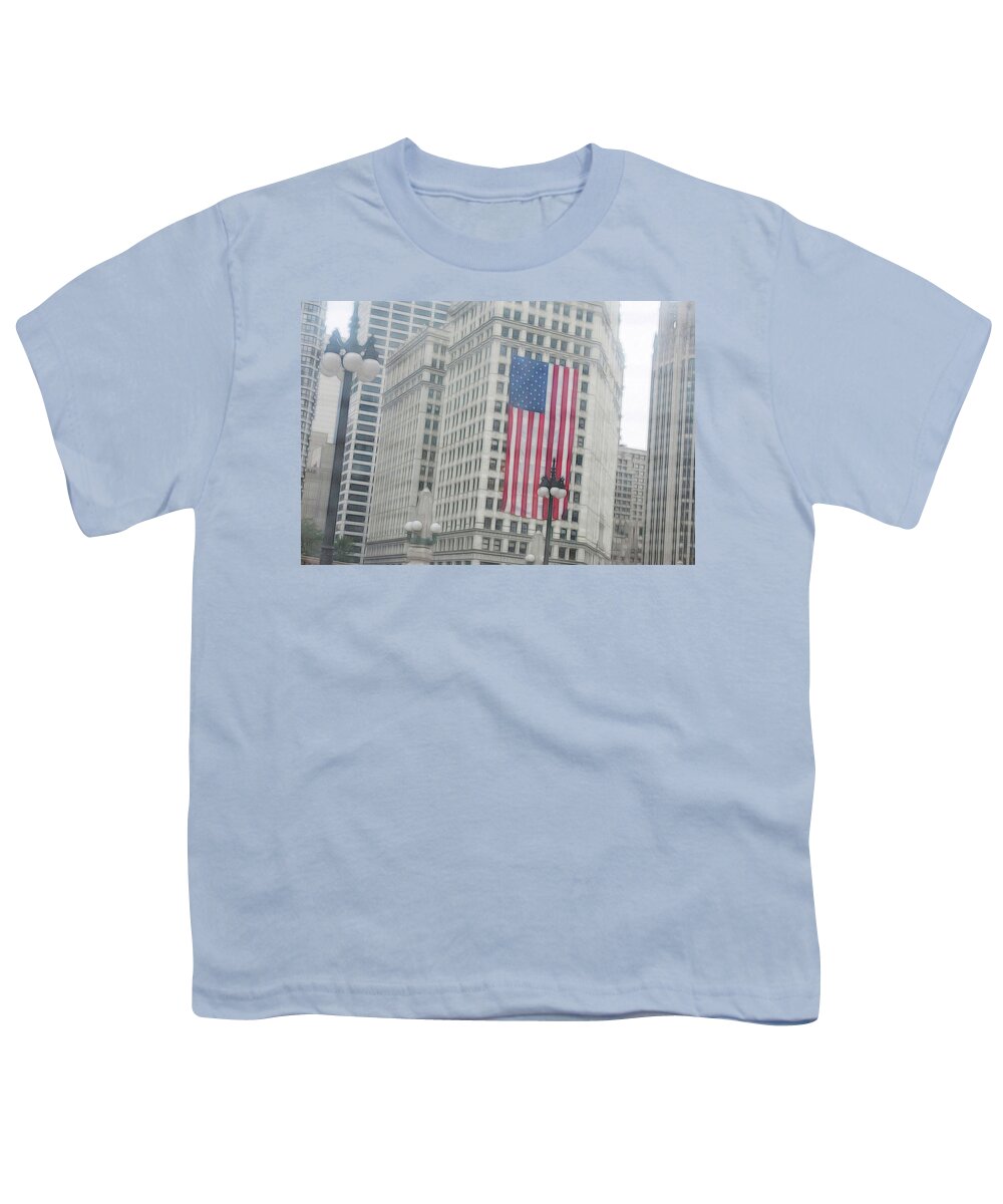 Patriotic Chicago - Youth T-Shirt