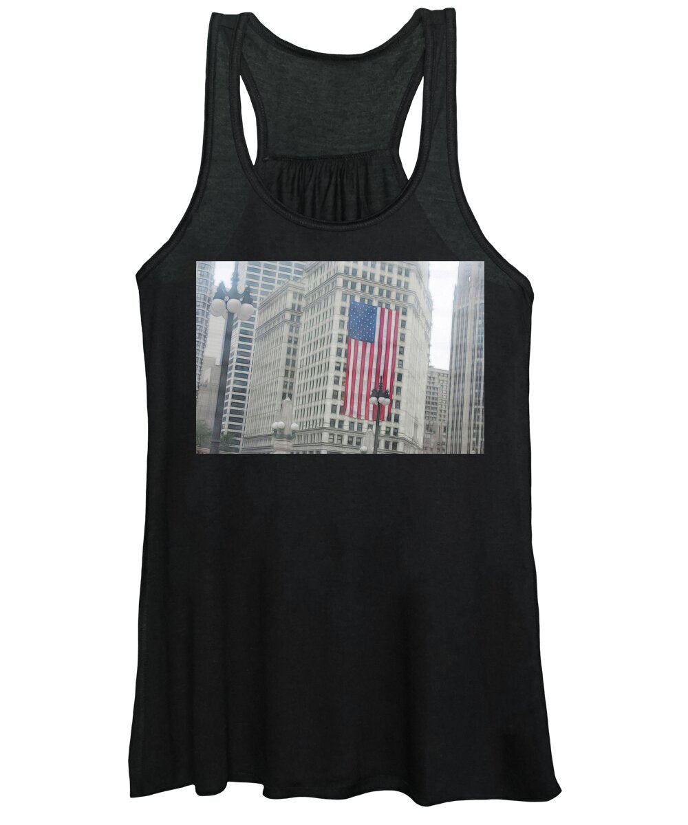 Patriotic Chicago - Women's Tank Top