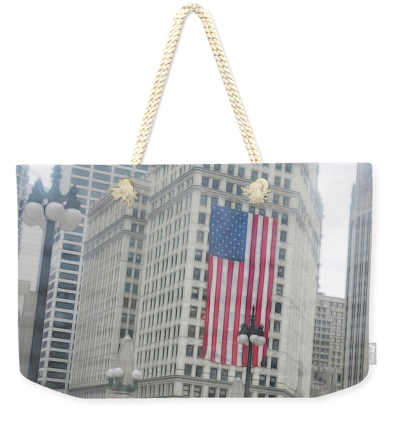 Patriotic Chicago - Weekender Tote Bag