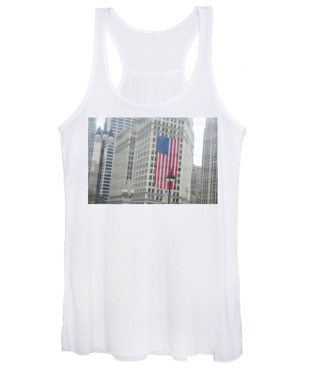 Patriotic Chicago - Women's Tank Top