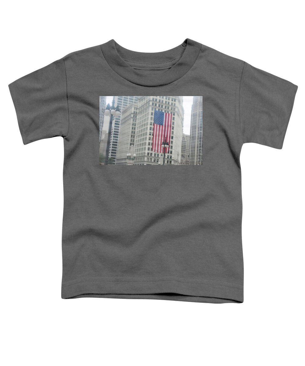 Patriotic Chicago - Toddler T-Shirt