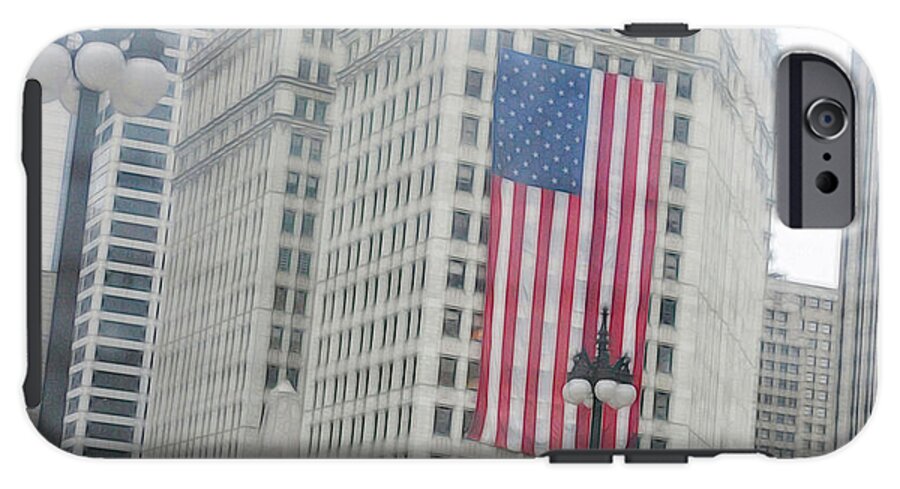 Patriotic Chicago - Phone Case