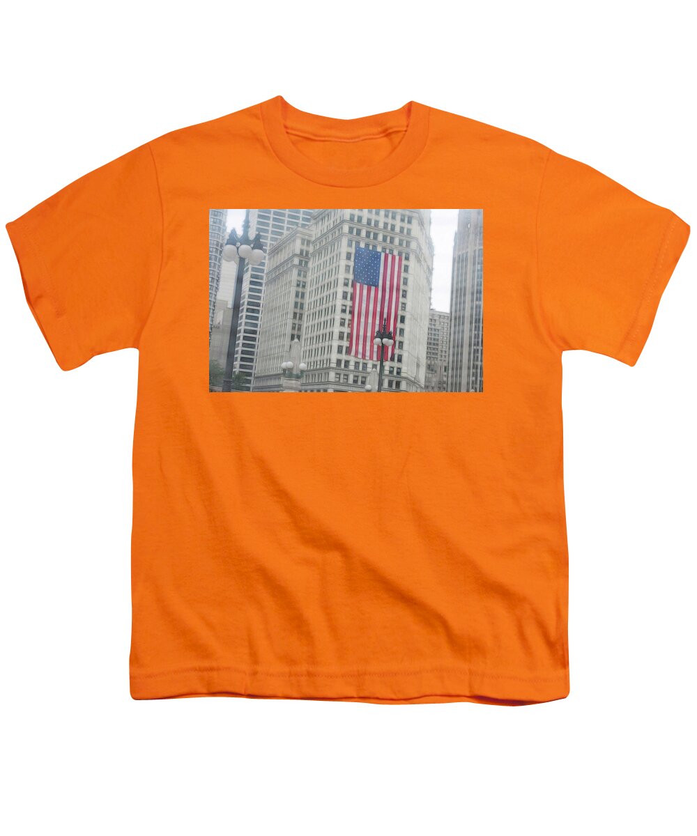 Patriotic Chicago - Youth T-Shirt