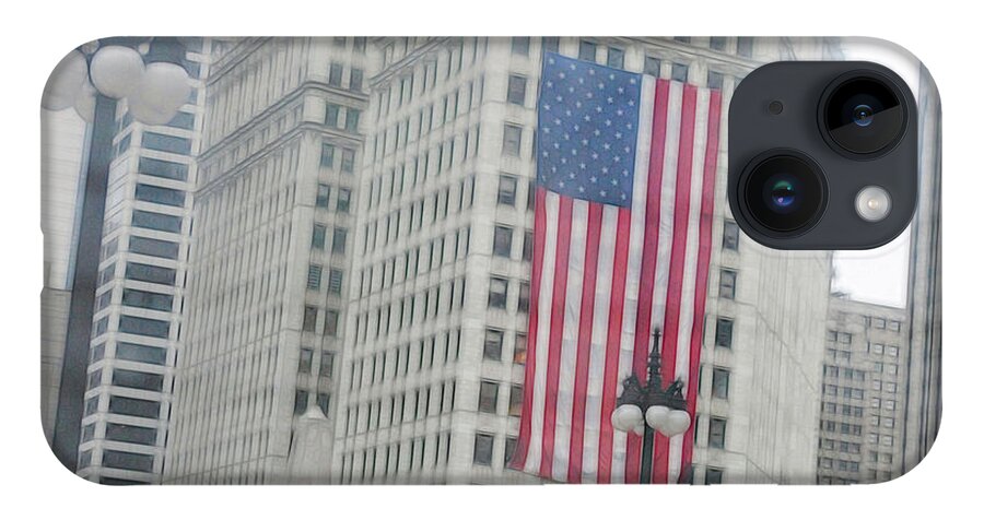 Patriotic Chicago - Phone Case