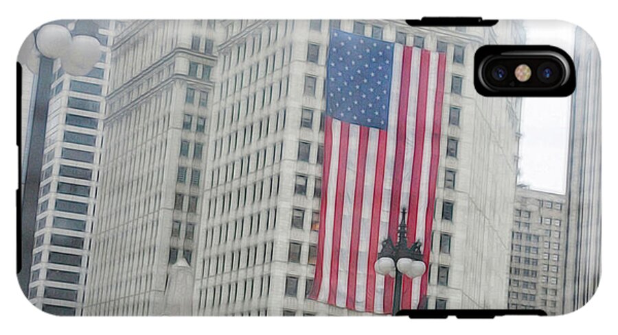 Patriotic Chicago - Phone Case