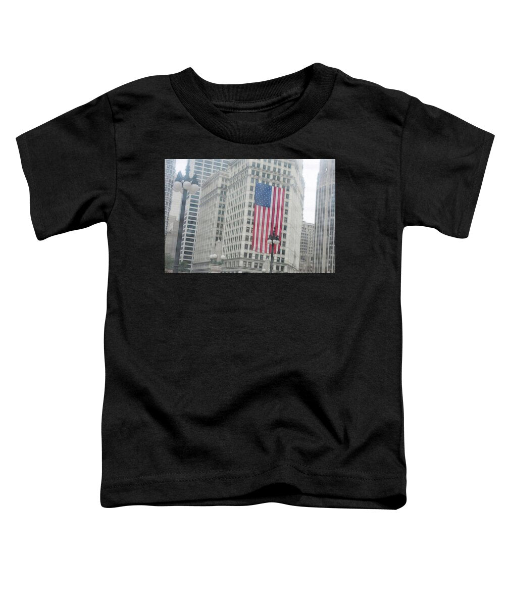 Patriotic Chicago - Toddler T-Shirt