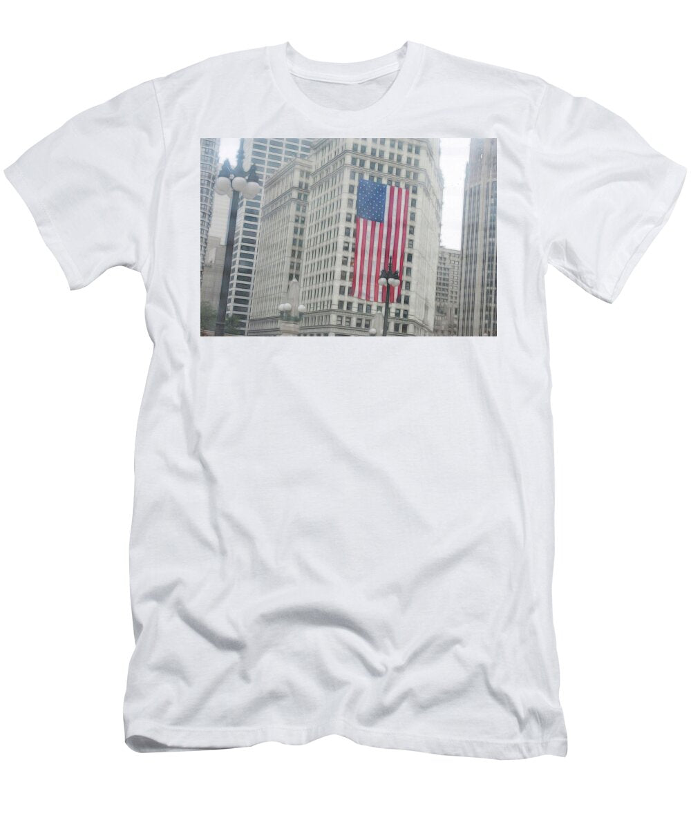 Patriotic Chicago - T-Shirt