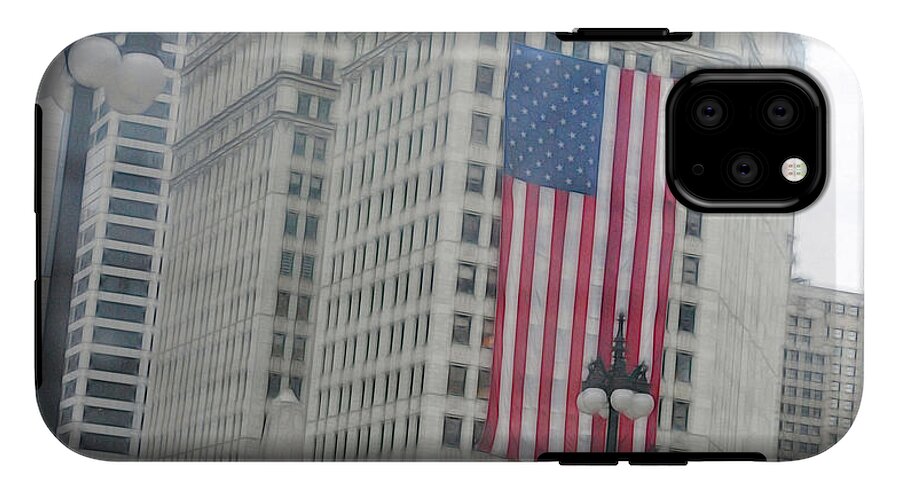 Patriotic Chicago - Phone Case