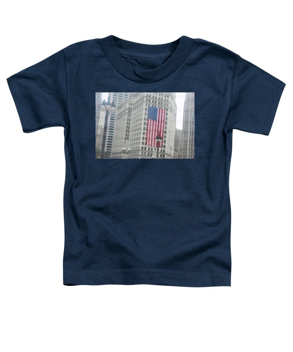 Patriotic Chicago - Toddler T-Shirt