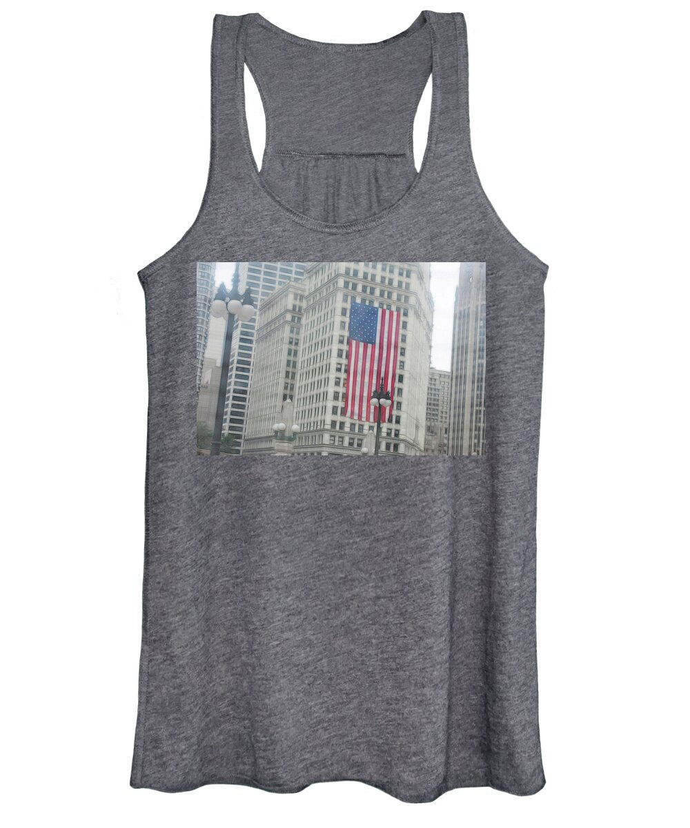 Patriotic Chicago - Women's Tank Top