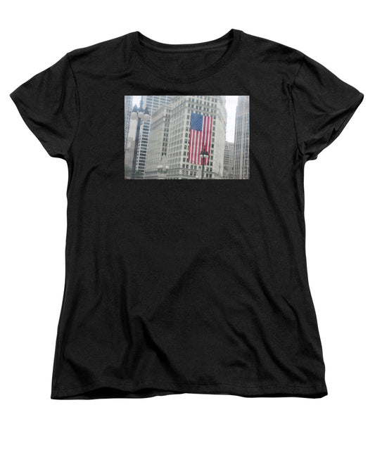 Patriotic Chicago - Women's T-Shirt (Standard Fit)