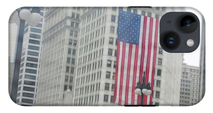 Patriotic Chicago - Phone Case