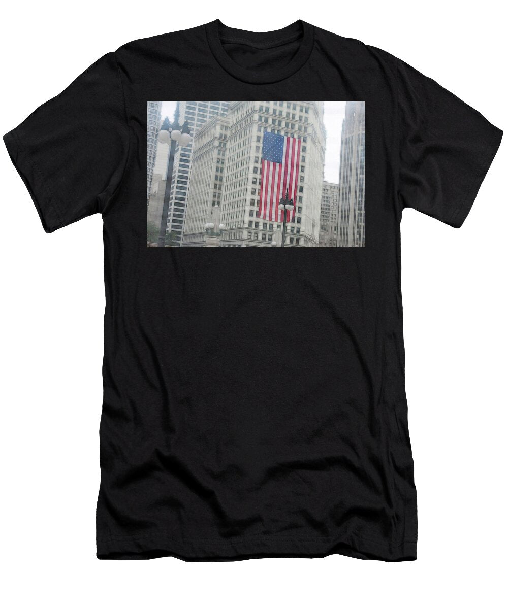 Patriotic Chicago - T-Shirt