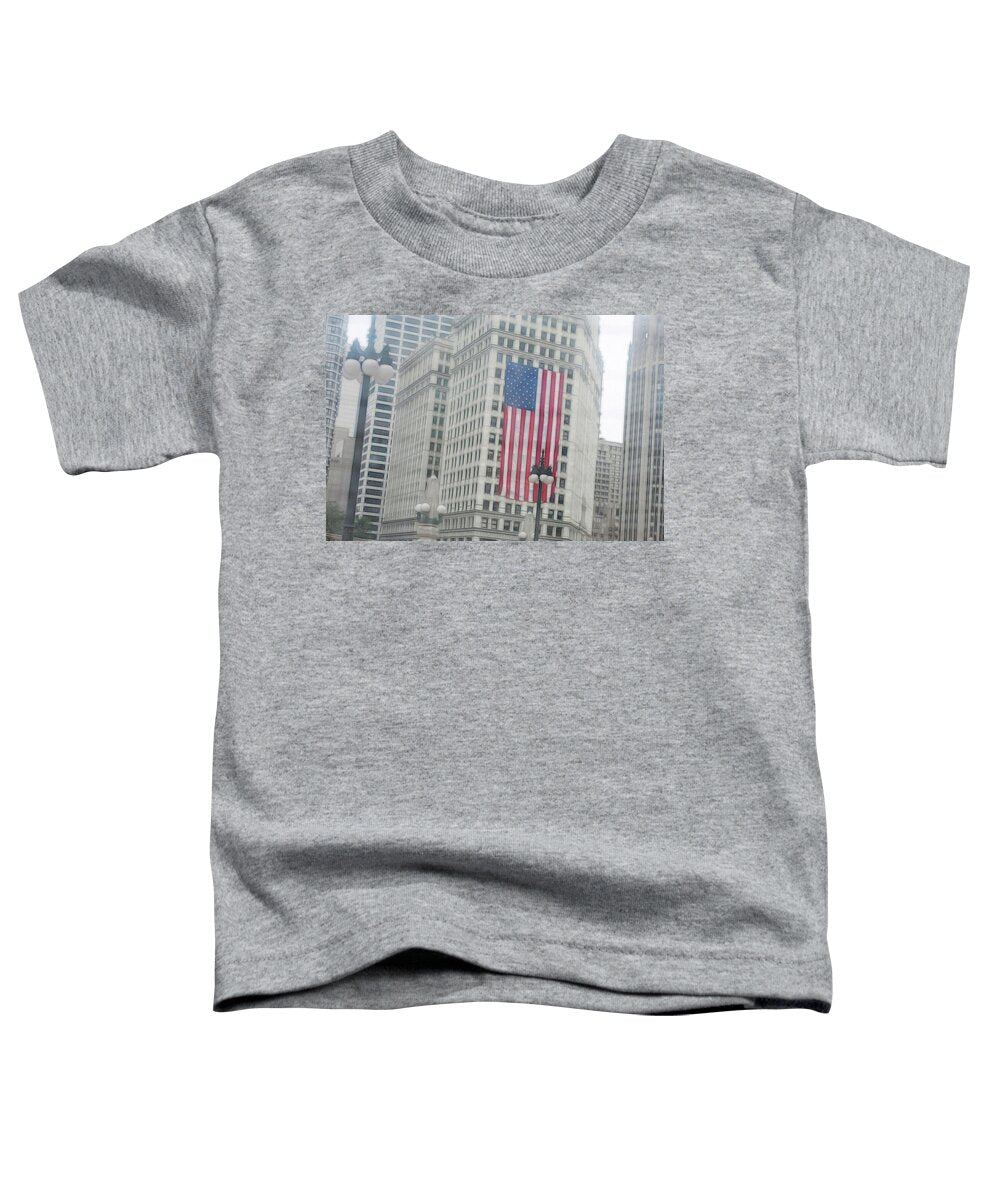 Patriotic Chicago - Toddler T-Shirt