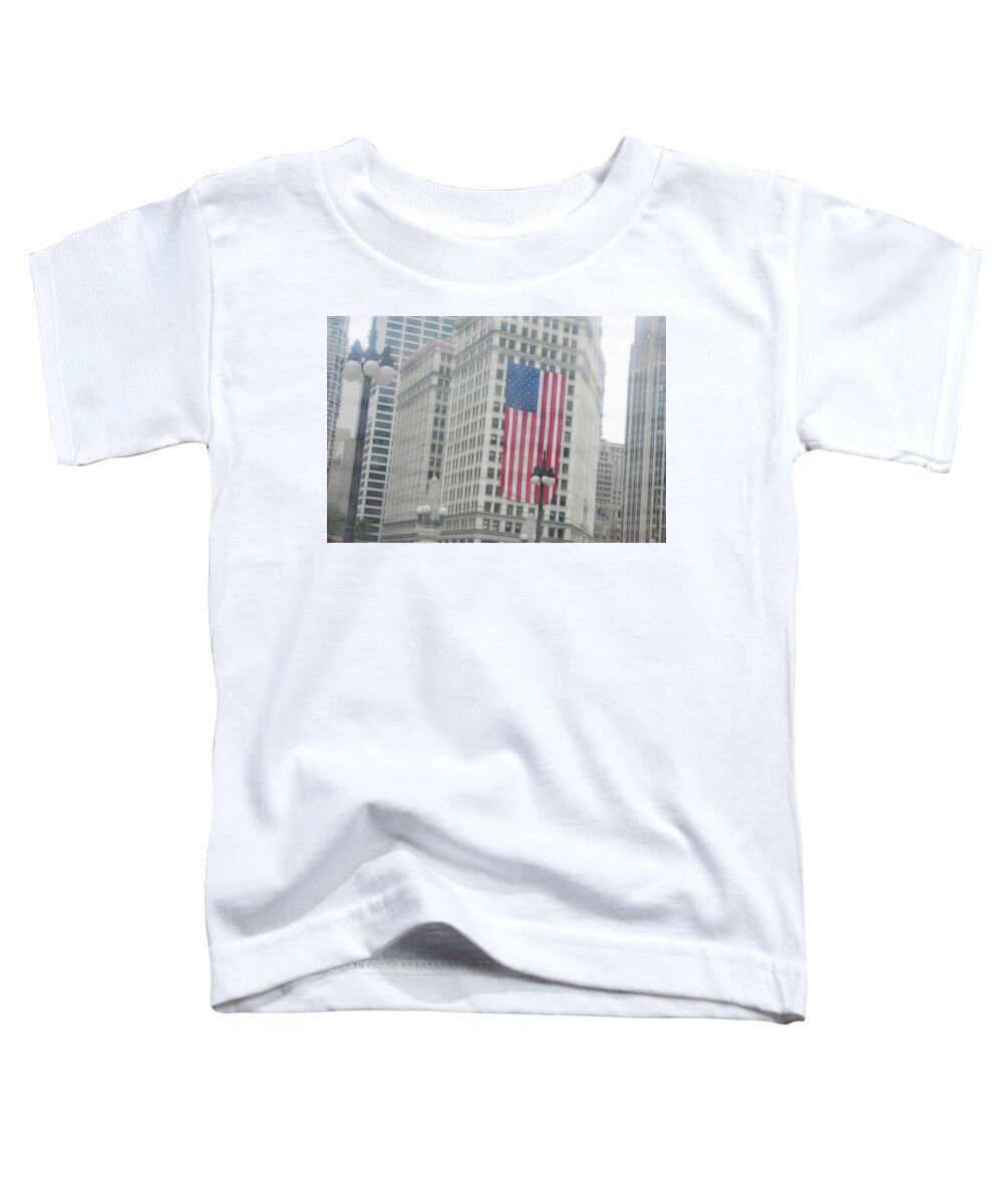 Patriotic Chicago - Toddler T-Shirt