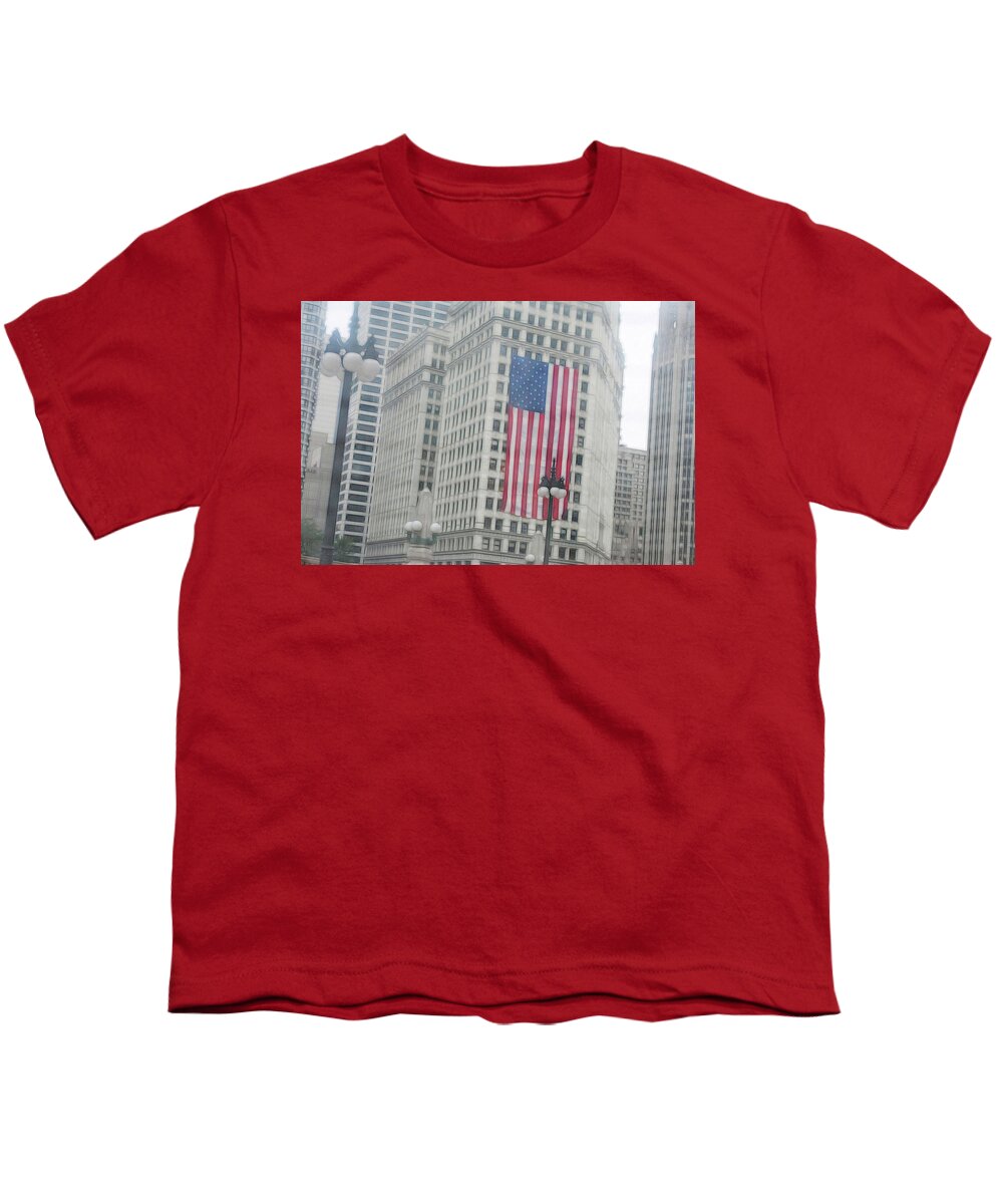 Patriotic Chicago - Youth T-Shirt