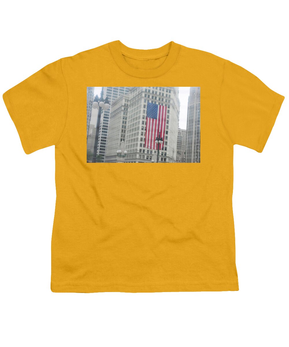 Patriotic Chicago - Youth T-Shirt