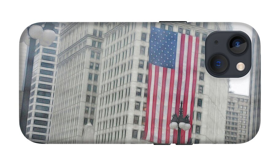 Patriotic Chicago - Phone Case