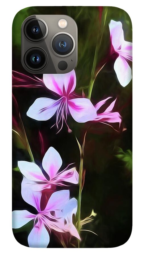 Pink and White Flower Detail - Phone Case
