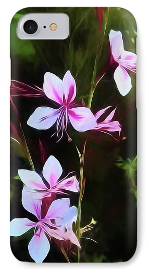 Pink and White Flower Detail - Phone Case