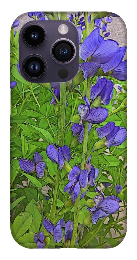 Purple Flowers - Phone Case