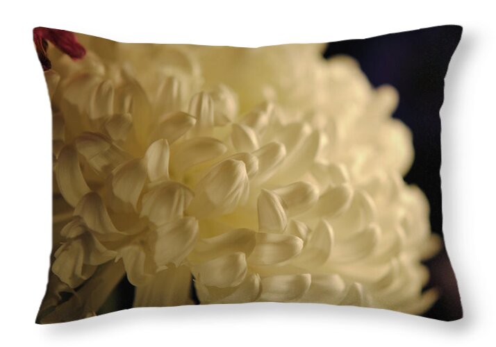 Raw Flowers 17 - Throw Pillow