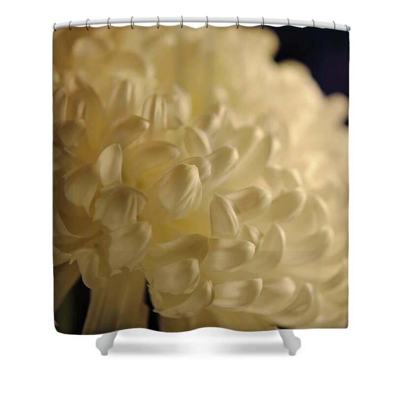 Raw Flowers 17 - Shower Curtain