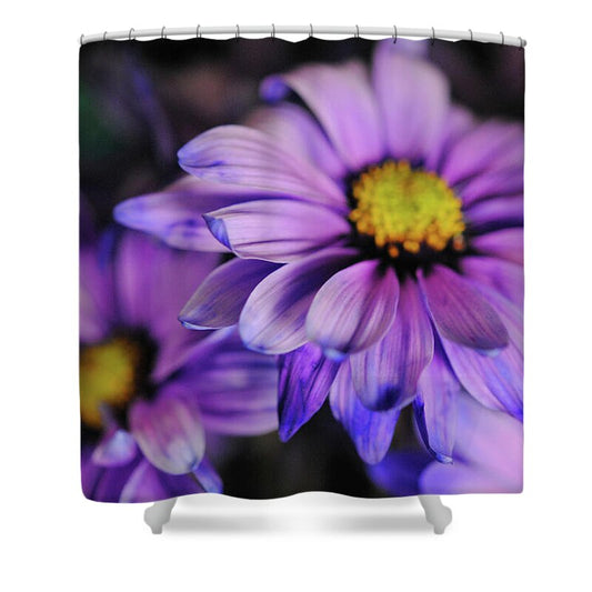 Raw Flowers 18 - Shower Curtain