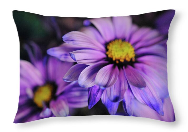 Raw Flowers 18 - Throw Pillow