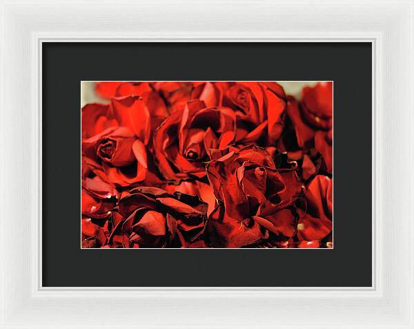 Raw Flowers 19 - Framed Print