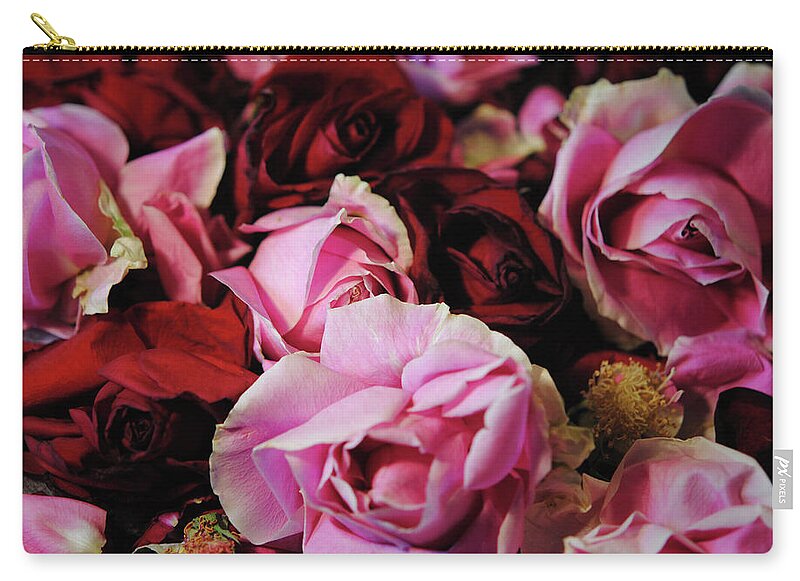 Raw Flowers 20 - Zip Pouch