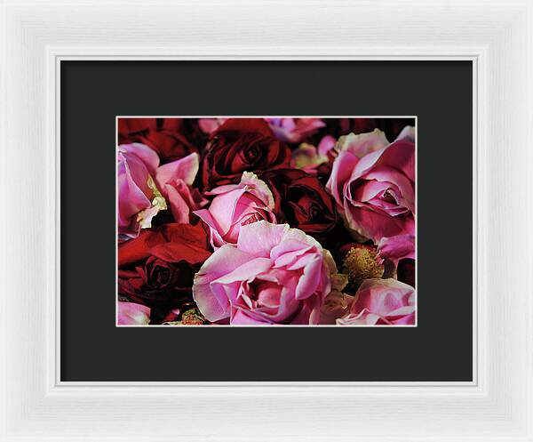 Raw Flowers 20 - Framed Print