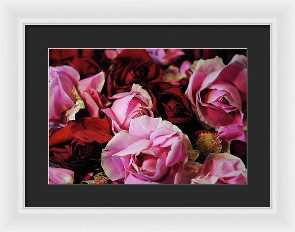 Raw Flowers 20 - Framed Print