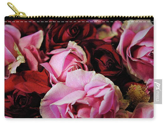 Raw Flowers 20 - Zip Pouch