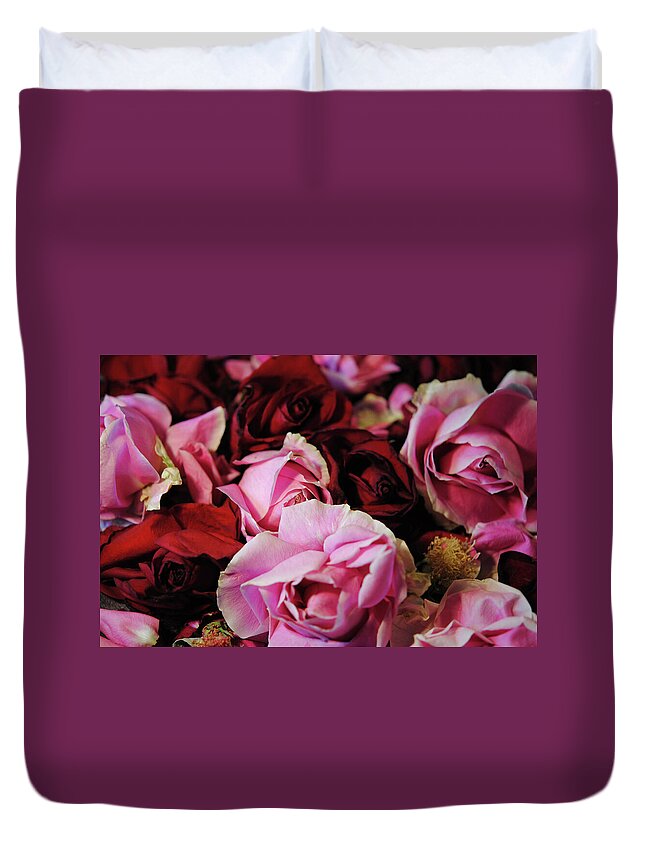 Raw Flowers 20 - Duvet Cover