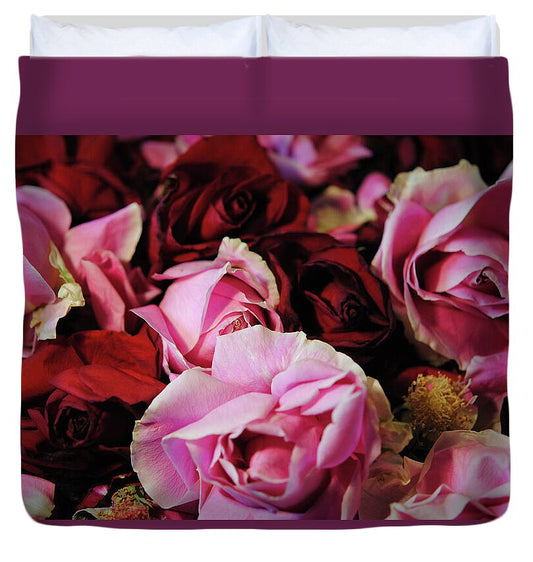 Raw Flowers 20 - Duvet Cover