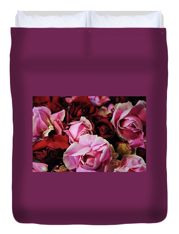 Raw Flowers 20 - Duvet Cover