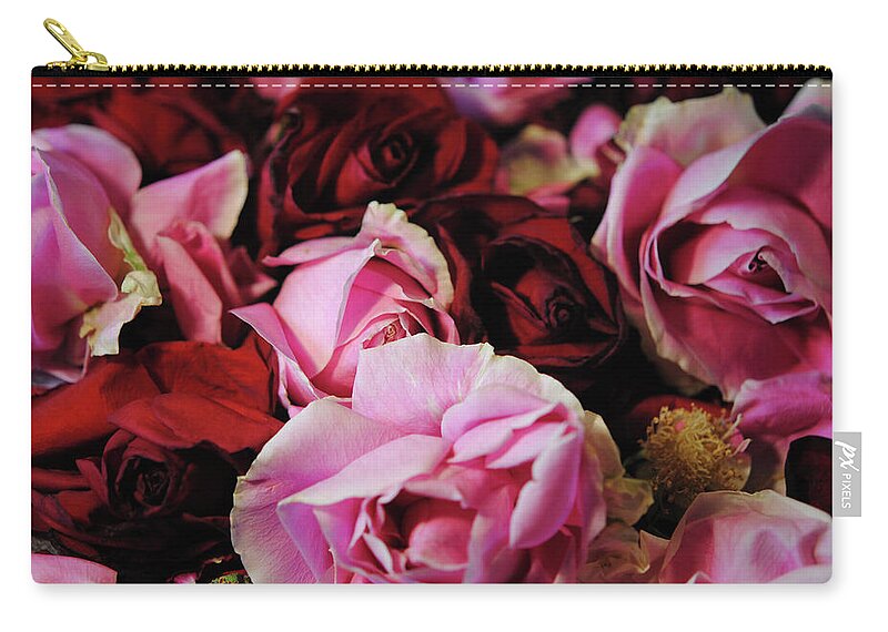 Raw Flowers 20 - Zip Pouch