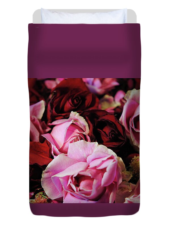 Raw Flowers 20 - Duvet Cover