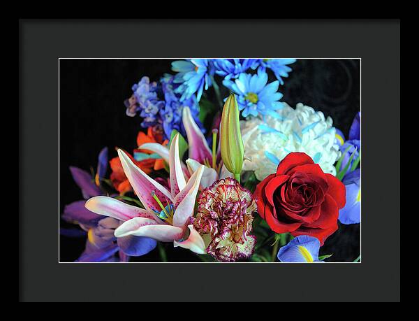 Raw Flowers 21 - Framed Print