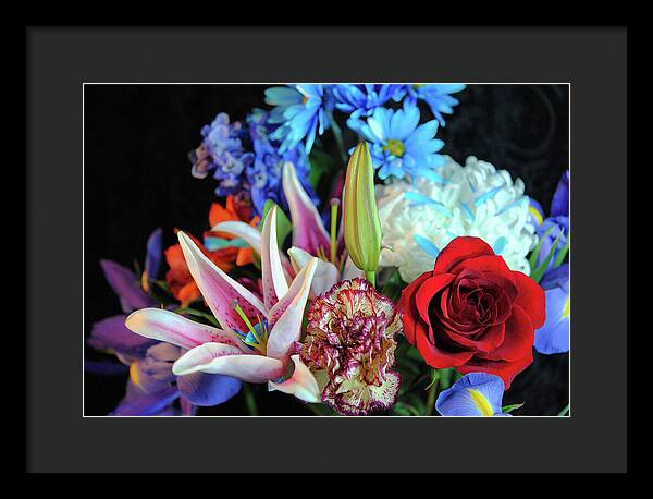 Raw Flowers 21 - Framed Print