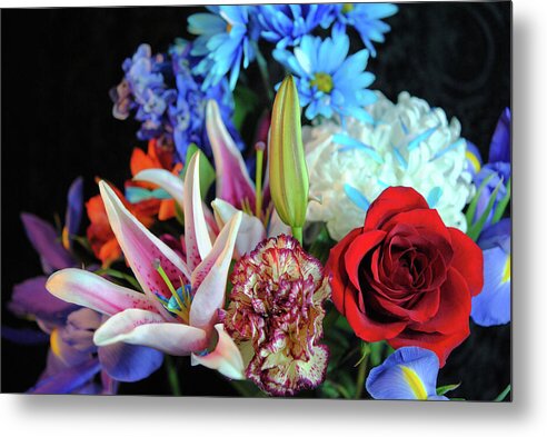 Raw Flowers 21 - Metal Print