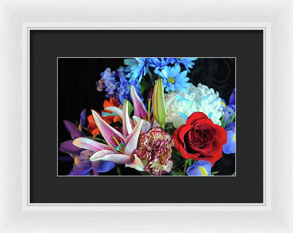 Raw Flowers 21 - Framed Print