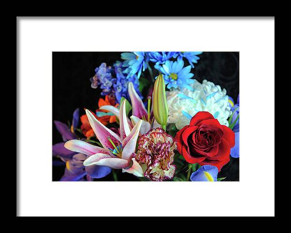 Raw Flowers 21 - Framed Print