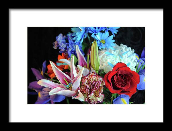 Raw Flowers 21 - Framed Print