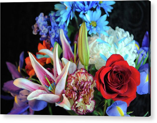 Raw Flowers 21 - Acrylic Print