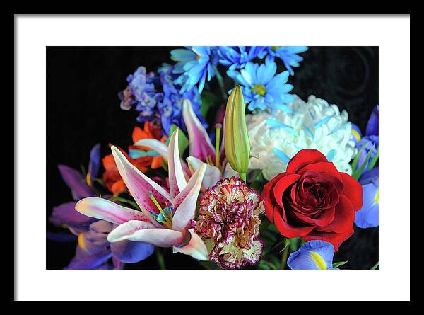 Raw Flowers 21 - Framed Print