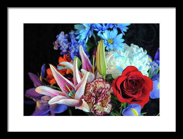 Raw Flowers 21 - Framed Print