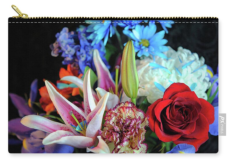 Raw Flowers 21 - Zip Pouch